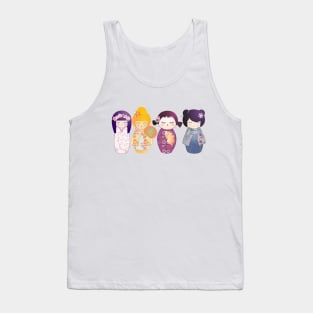 Kokeshis Four seasons Tank Top